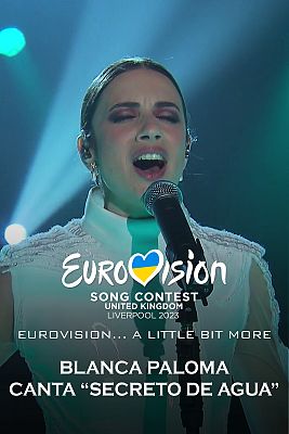 Eurovisión - Blanca Paloma interpreta un acústico de "Secreto de Agua"