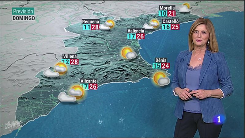 El tiempo en la Comunitat Valenciana 28/04/23 ver ahora