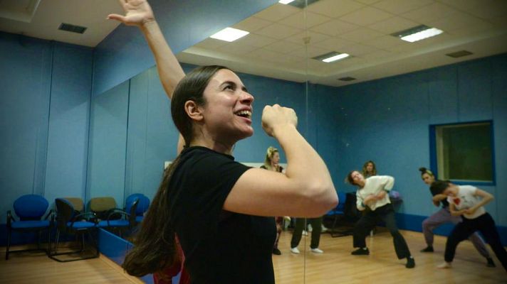 Blanca Paloma ensaya la puesta en escena de "Eaea" antes de viajar a Liverpool