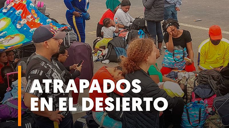 Las fuerzas armadas peruanas impiden que cientos de migrantes vuelvan a su país