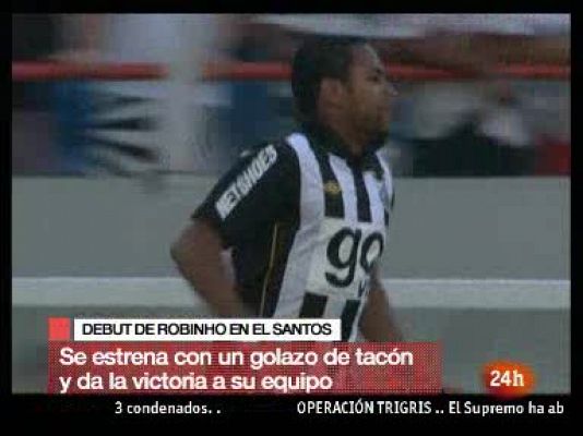 Taconazo de lujo de Robinho