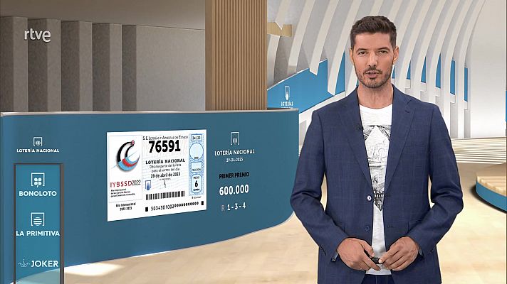 Sorteo de la Lotería Nacional del 29/04/2023