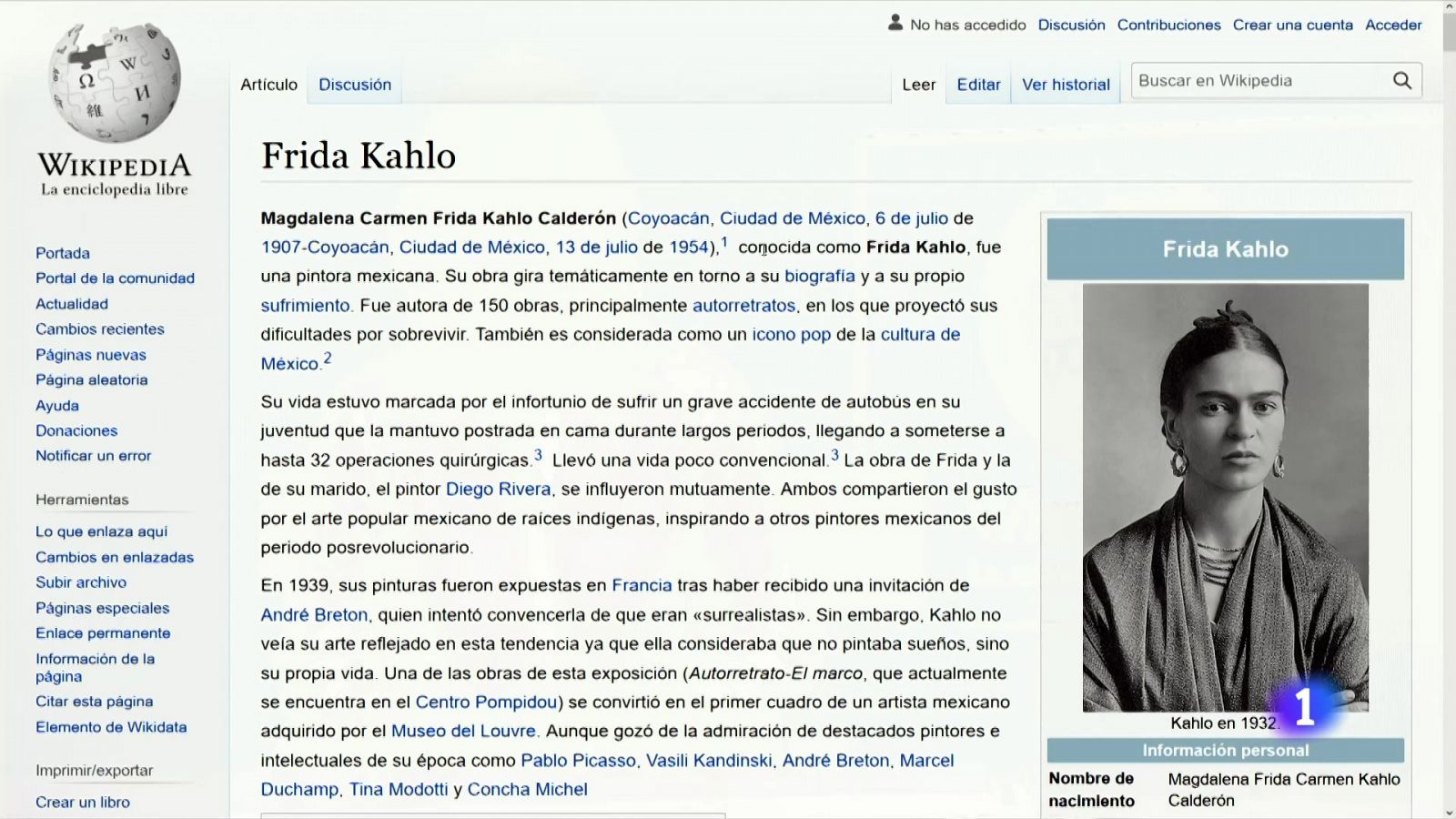 Wikipedia adolece de poca presencia femenina -RTVE.es