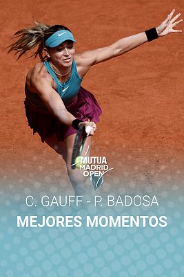 Mutua Madrid Open 2023 | Paula Badosa - Coco Gauff. Resumen