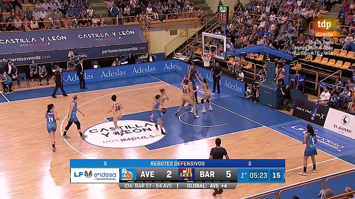  - La explosión triplista de Andrea Vilaró guía a Perfumerías Avenida a la final de liga