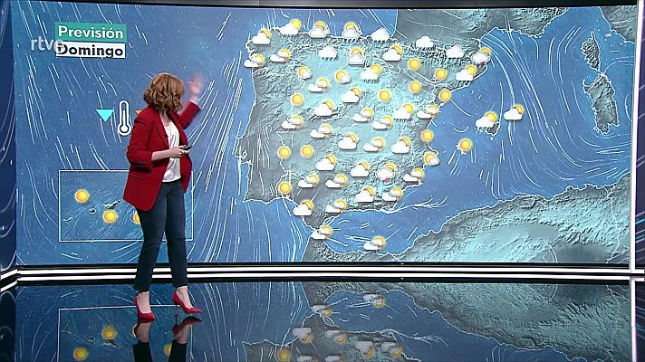 Probabilidad de chubascos y tormentas localmente fuertes en los entornos de Pirineos orientales y sistema Ibérico