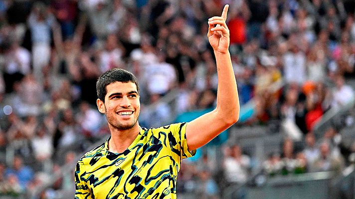 Carlos Alcaraz - Grigor Dimitrov: Los mejores momentos del partido del Mutua Madrid Open 2023 -- Ver ahora
