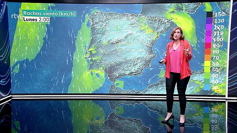 Rachas de viento fuerte o muy fuerte en áreas del nordeste peninsular - ver ahora