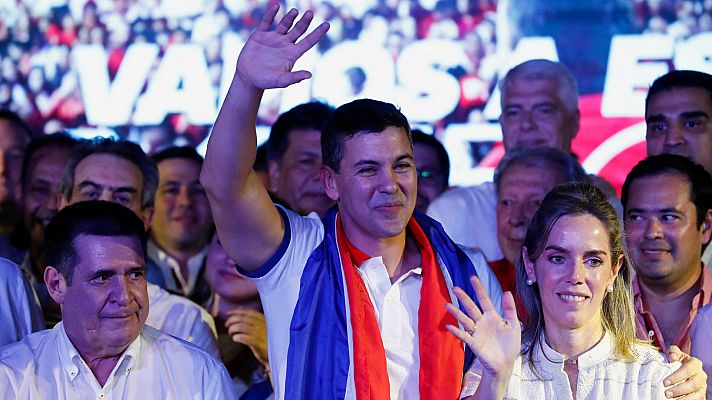 Informativo 24h - El Partido Colorado gana las elecciones en Paraguay con Santiago Peña