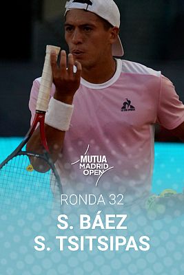 ATP Mutua Madrid Open: Báez - Tsitsipas