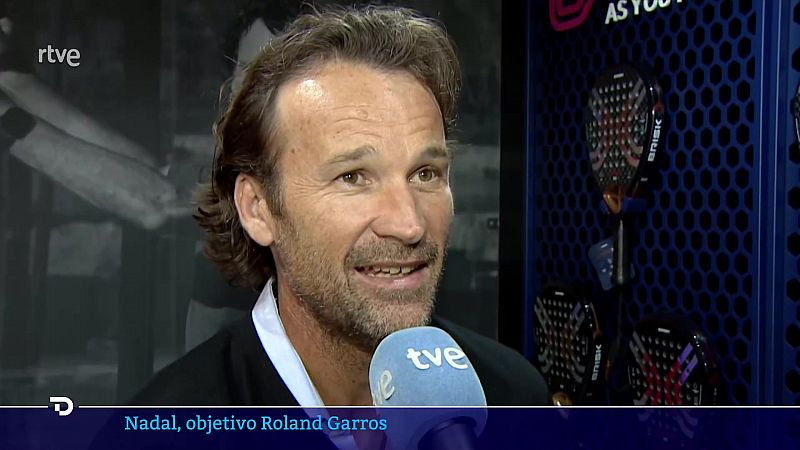 Carlosd Moyá ha opinado sobre Rafa Nadal en el Mutua de Madrid Open