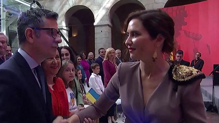 Telediario 1 - Polémica en los actos del Dos de Mayo