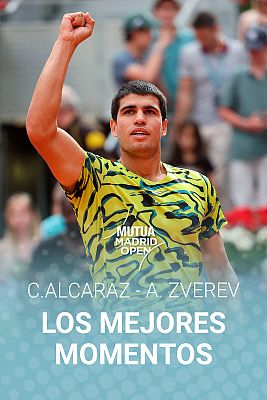 Tenis - Madrid Open | Carlos Alcaraz - Alexander Zverev. Resumen