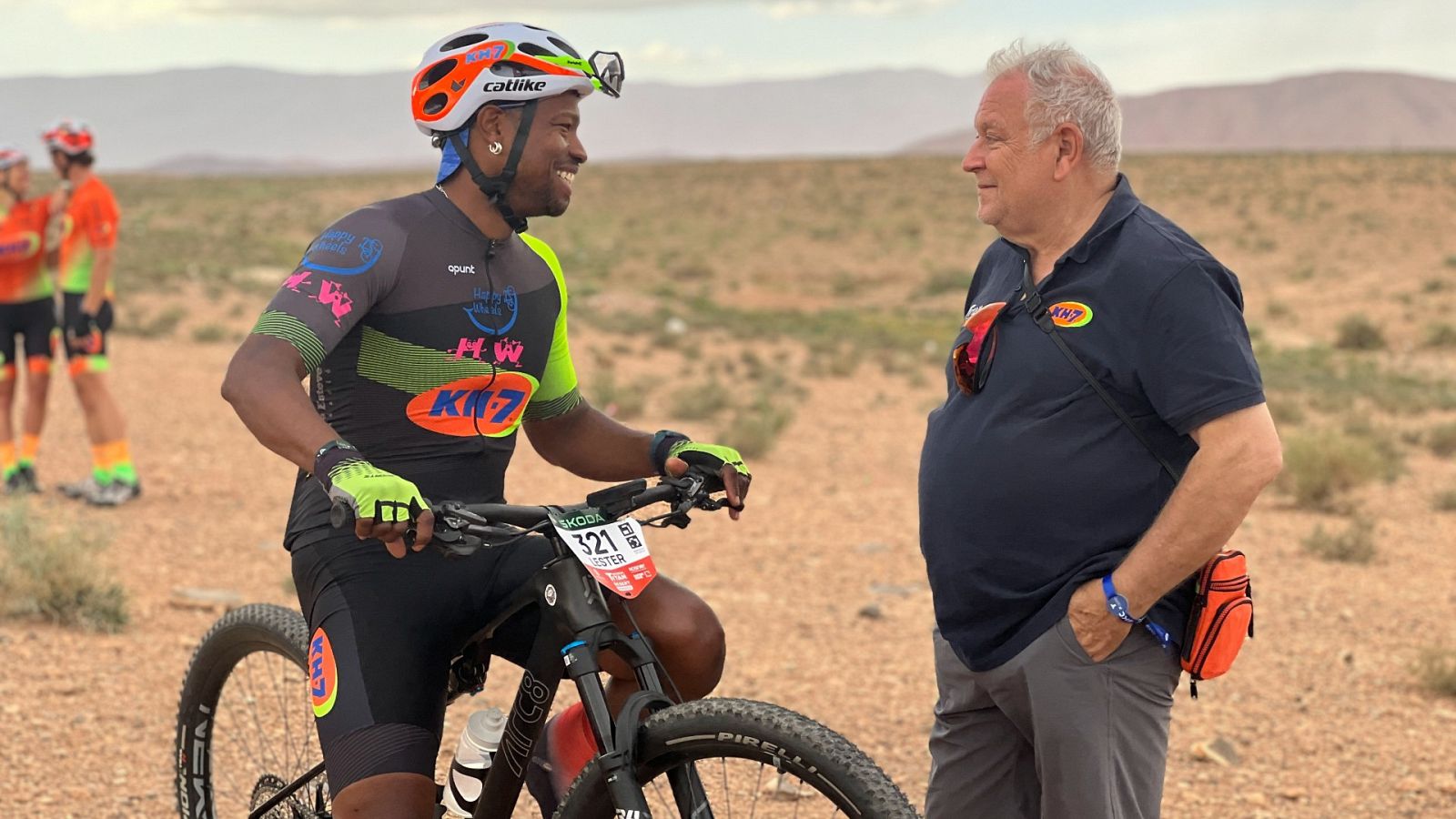 Lester Fernández, un ciclista con 81% de discapacidad en la 'Titan Desert'