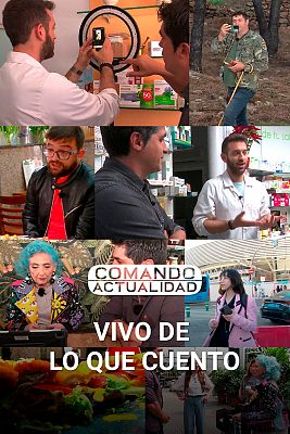 Vivo de lo que cuento