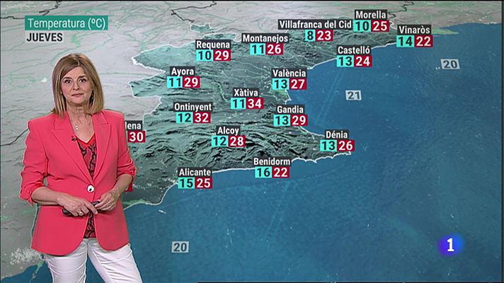 L'informatiu - Comunitat Valenciana - El tiempo en la Comunitat Valenciana 03/05/23
