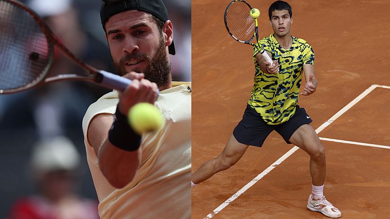 Tenis - ATP Mutua Madrid Open. 1/4 Final: C. Alcaraz - K. Khachanov - ver ahora