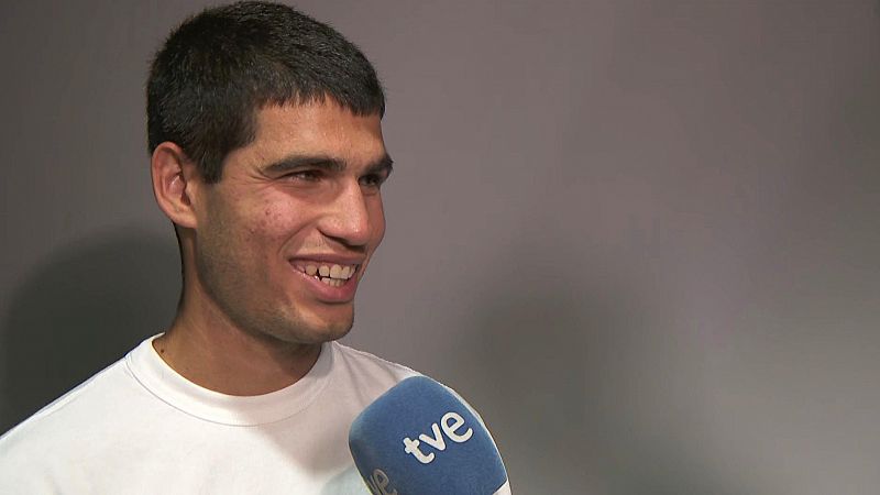 Alcaraz, a RTVE: "Tuve que calmar los caballos que tengo dentro para pensar con claridad" - ver ahora