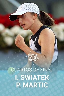 WTA Mutua Madrid Open. 1/4 Final: Swiatek - Martic