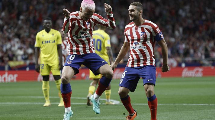 Atlético - Cádiz: resumen del partido. 33ª jornada de liga