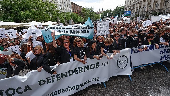 Informativo 24h - Los funcionarios de Justicia reanudan la huelga: "Somos esenciales"