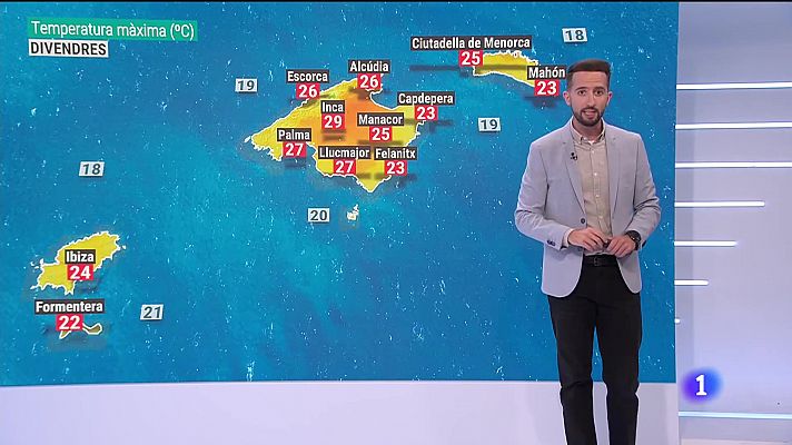 El temps a les Illes Balears - 04/05/23