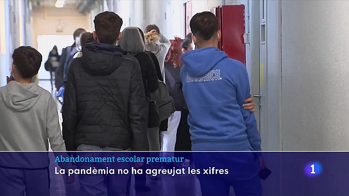 L'Informatiu - Entre 8.000 i 10.000 joves no continuen els estudis després de 4t d'ESO