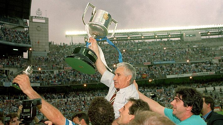 Fútbol - Arsenio Iglesias, de las lágrimas del 94 al éxito del 95