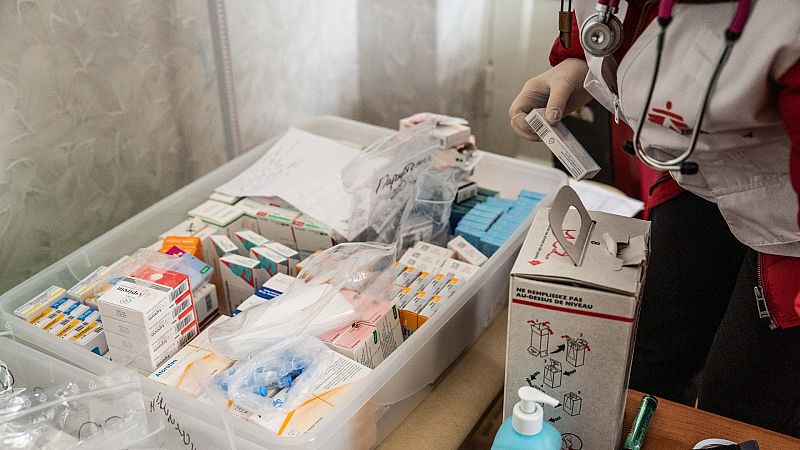 Los voluntarios locales, el sostén de la atención sanitaria en lo peor de la guerra en Ucrania