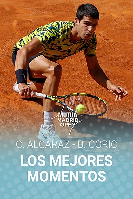 Tenis - Madrid Open | Carlos Alcaraz - Borna Coric. Resumen