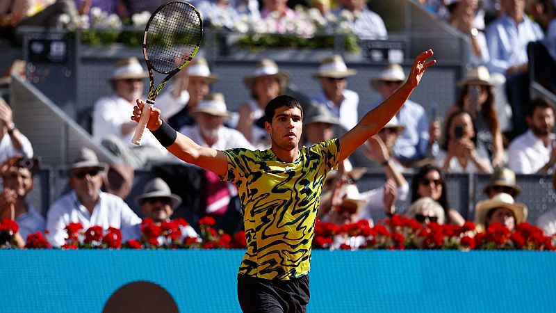 Madrid Open | Carlos Alcaraz, un dolo del tenis que "naci" en Madrid