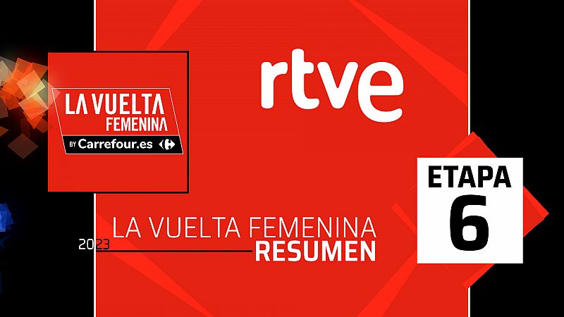 La Vuelta femenina 2023 | Resumen de la etapa 6: Victoria de Realini y liderato para Van Vleuten -- Ver ahora
