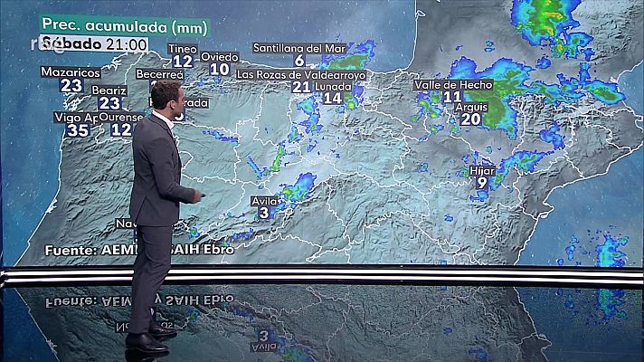 Intervalos de viento fuerte en Canarias