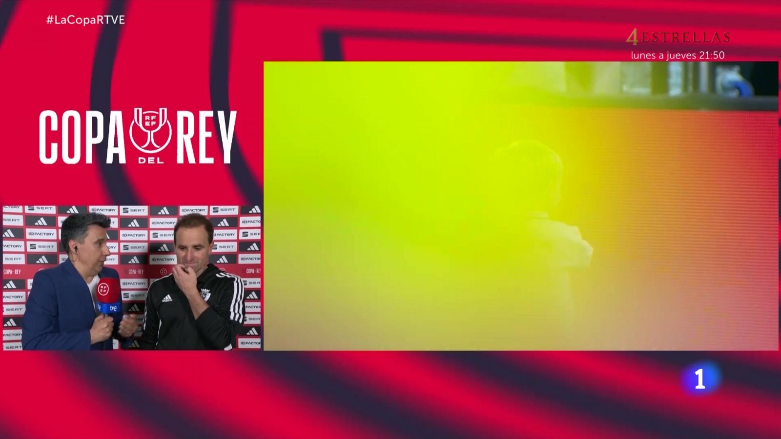 Copa del Rey | Jagoba Arrasate, a TVE: "Esta afición se merecía la Copa"