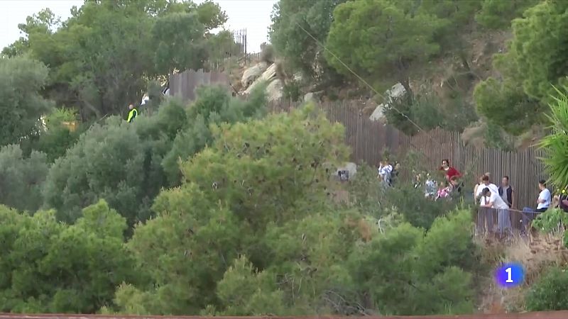 Forta vigilància als accessos als búnquers del Carmel