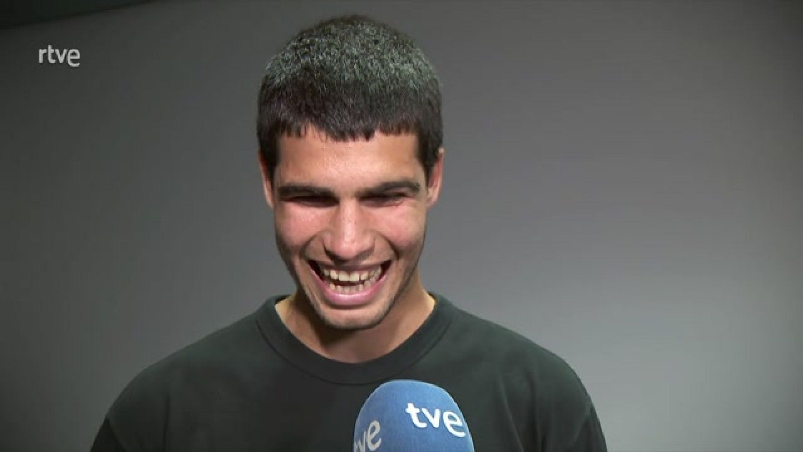 Alcaraz, a TVE: "Demostrado que jugar aquí es una motivación extra" | Ver