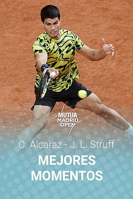 Tenis - Final Madrid Open | Carlos Alcaraz - Jan-Lennard Struff. Resumen