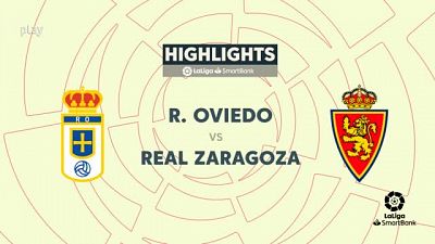 Real Oviedo - Real Zaragoza: resumen del partido, 39� jornada. Ver en RTVE Play