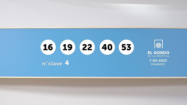 SELAE - Sorteo de El Gordo de la Primitiva del 07/05/2023