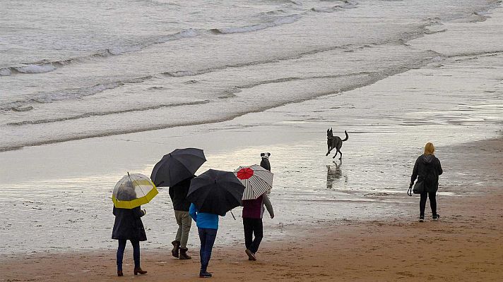 Las tormentas y los chubascos fuertes se repiten este lunes