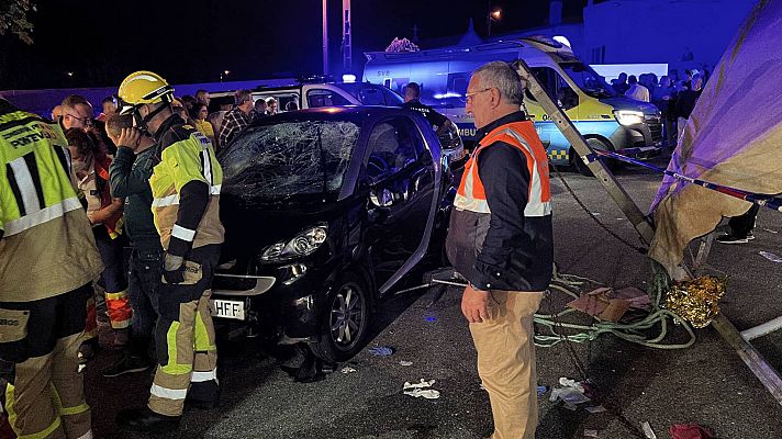 Atropello múltiple en Vilanova de Arousa