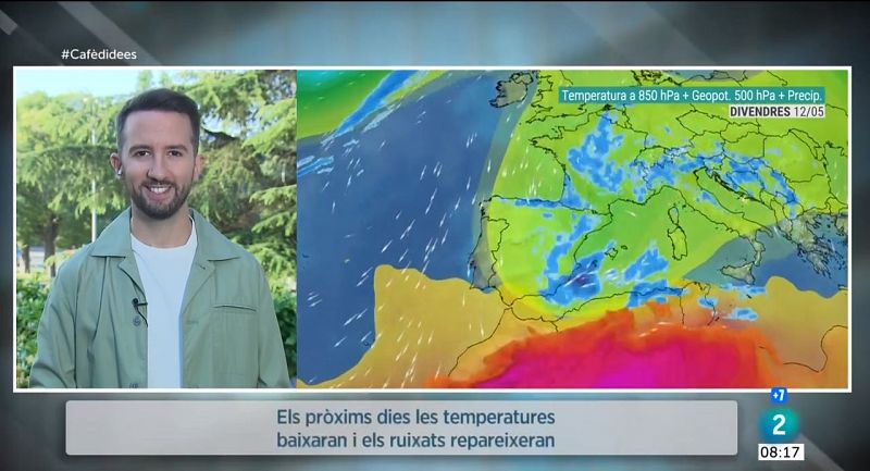 El Temps - La calor donar pas a una setmana ms fresca i nous ruixats