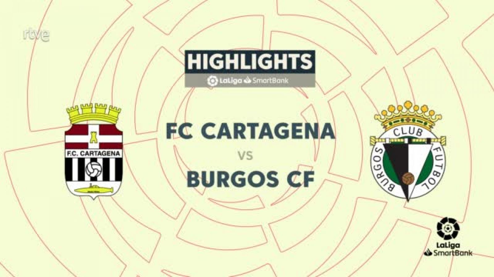 Cartegena - Burgos: resumen del partido de la 39ª jornada de Liga | Segunda