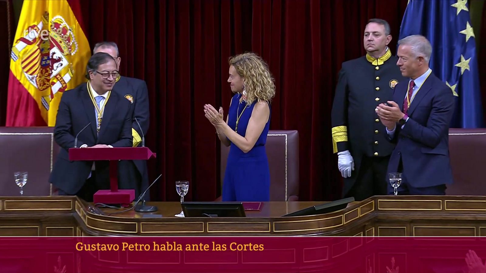 Parlamento - El foco parlamentario - Visita de Gustavo Petro, presidente de  Colombia - 06/05/2023