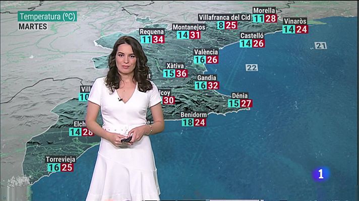 El tiempo en la Comunitat Valenciana 08/05/23