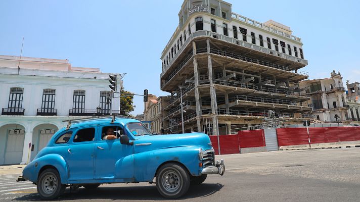 Telediario 2 - La crisis de combustible en Cuba condiciona el día a día en la isla