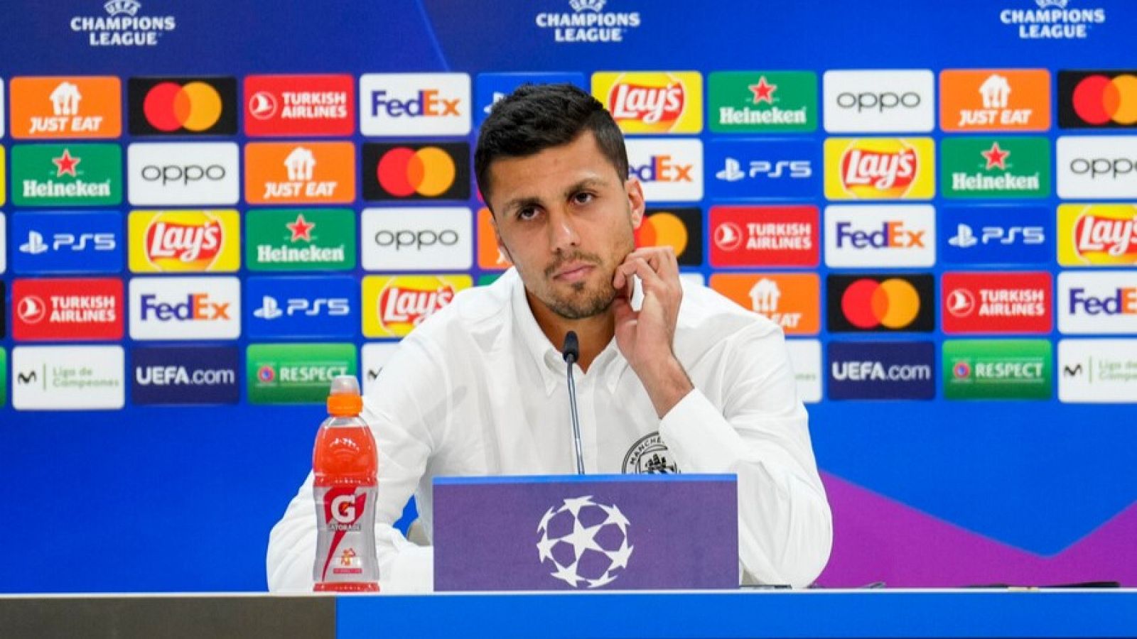Real Madrid - Manchester City: rueda de prensa de Rodri | Ver