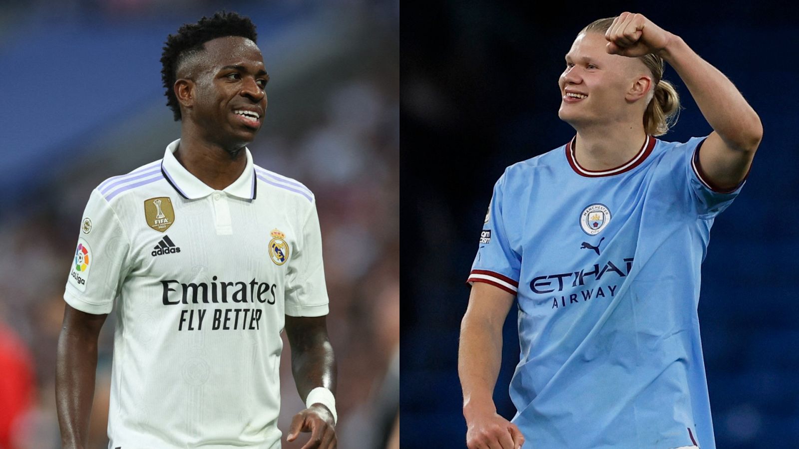 Vinicius vs Haaland, el duelo más esperado entre dos estrellas determinantes | Ver