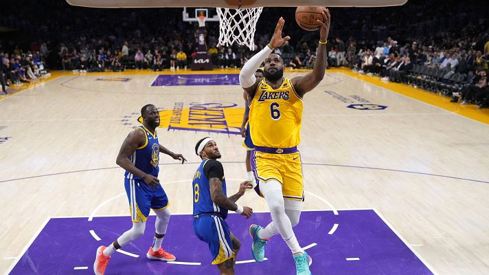 Baloncesto en RTVE - Los Lakers ponen a los Warriors contra las cuerdas