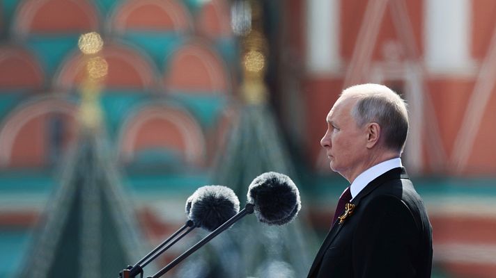Putin promete vencer ante la agresión occidental en el Día de la Victoria